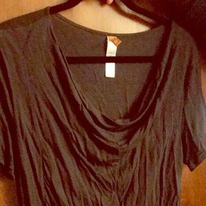 Active Wear Scoop Neck Top
